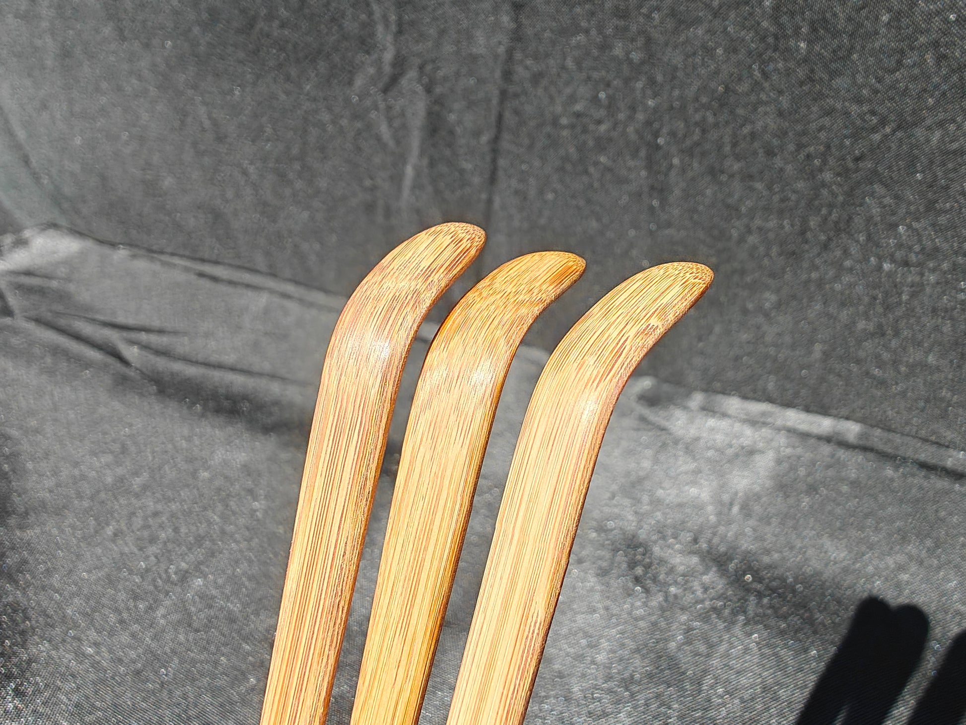 Smoked Bamboo Tea Scoop Chashaku | Suikoen  茶杓 奈良高山平田